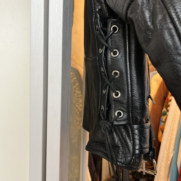 Barely worn Milwaukee Leather Motorcycle Jacket - Picture 6 of 6